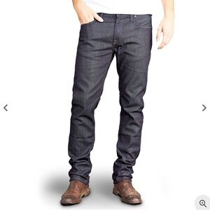 Mott and Bow NWT Slim Mosco Dark Blue Slim Straight Jeans